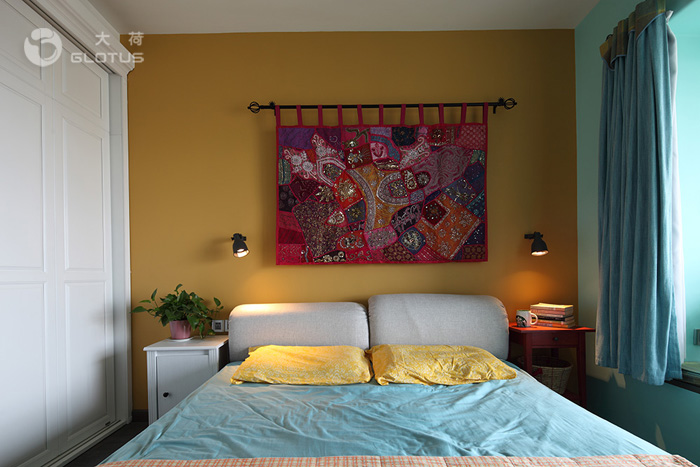 色彩空间的个性之家（肖丽设计）2014水性漆案例