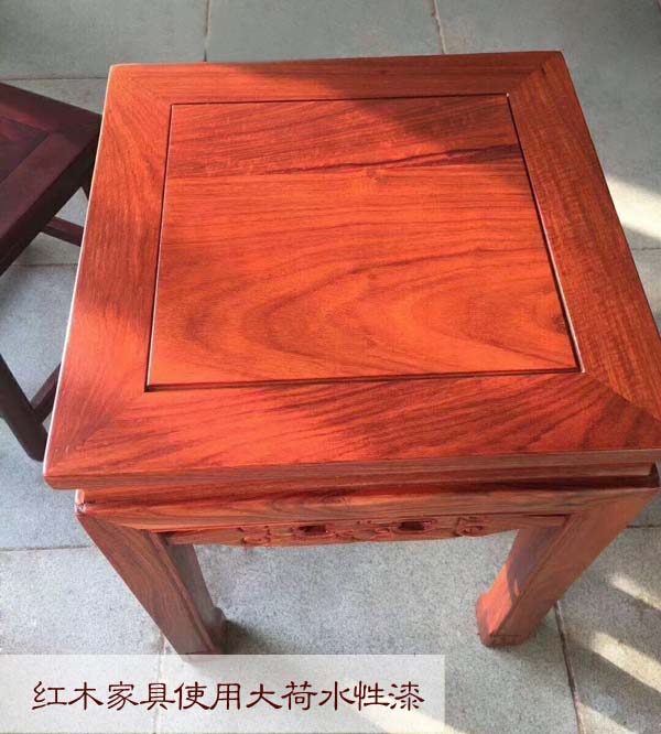 当红木家具遇上大荷水性漆，不愧是锦上添花！