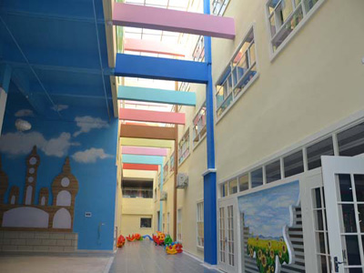 幼儿园装修用大荷漆，给孩子们安全的“乐园”